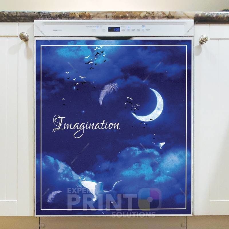 Imagination Dishwasher Sticker