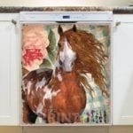 Beautiful Gypsy Horses #8 Dishwasher Sticker