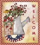 Prim Country Patriot Design #4 - Welcome Dishwasher Sticker