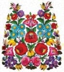 Beautiful Hungarian Folk Motifs #1 Dishwasher Sticker