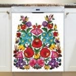 Beautiful Hungarian Folk Motifs #1 Dishwasher Sticker