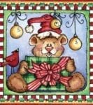 Christmas - Sweet Christmas Holiday #5 Dishwasher Sticker