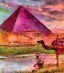 Beautiful Egypt #2 Dishwasher Sticker