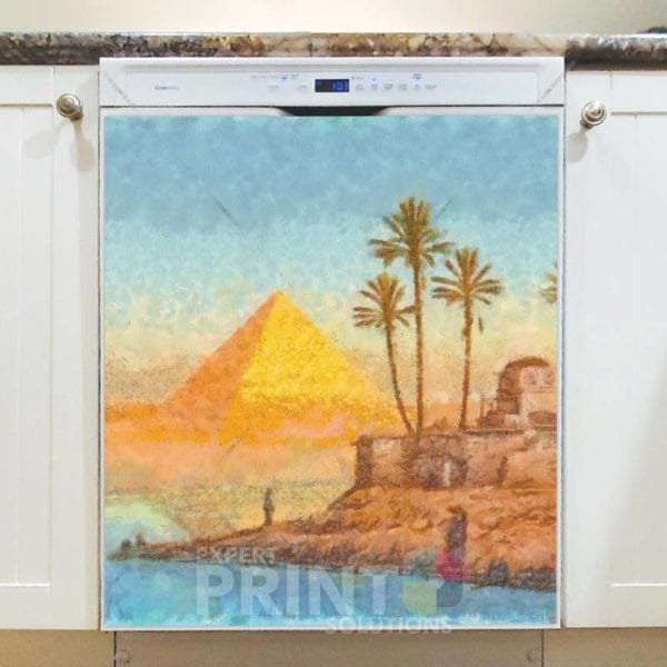 Beautiful Egypt Dishwasher Sticker