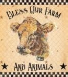 Life in the Farmhouse #4 - Bless Our Farm and Animals Dishwasher Sticker