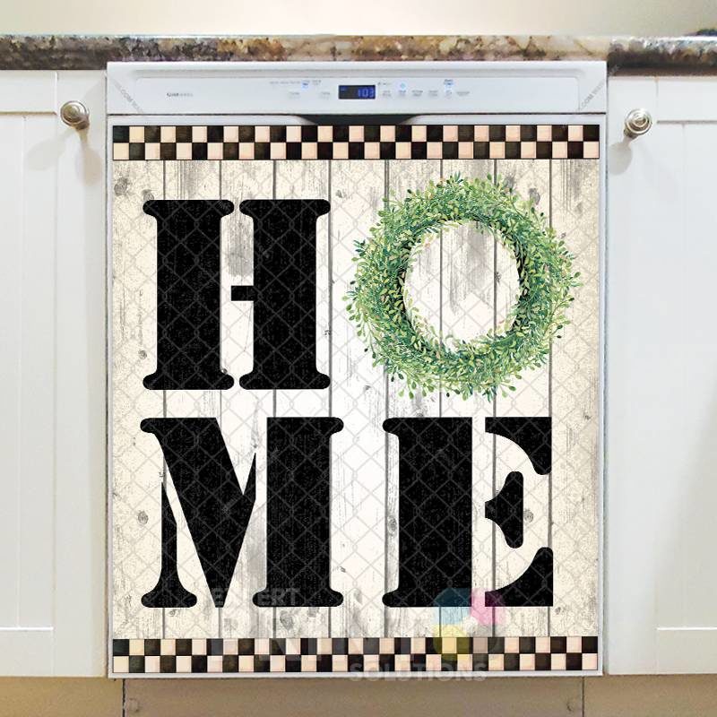 Prim Country HOME Sign Dishwasher Sticker