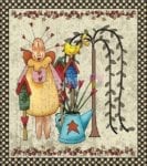 Prim Garden Angel #6 Dishwasher Sticker