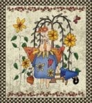 Prim Garden Angel #2 Dishwasher Sticker