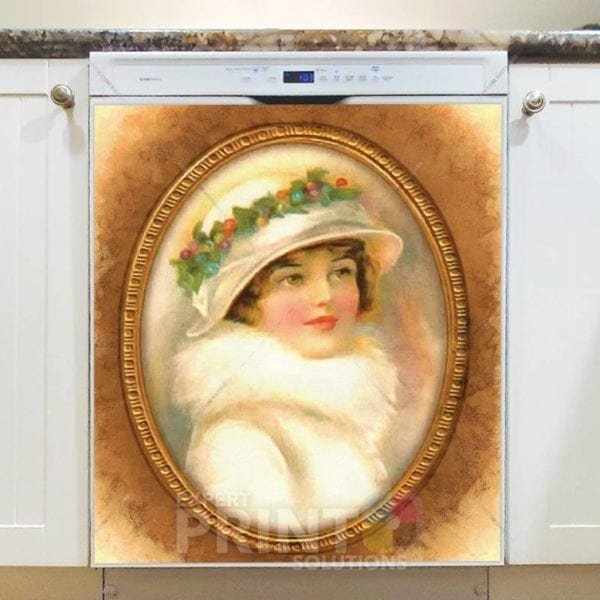 Portrait of a Victorian Lady #6 Dishwasher Sticker