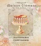 Shabby Chic Kitchen #3 - Specialite Maison Clement - Patisserie Confiserie Dishwasher Sticker