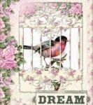 Shabby Chic Garden #33 - Dream Dishwasher Sticker