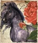 Beautiful Gypsy Horses #5 Dishwasher Sticker