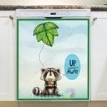 Welcome Spring with Cute Animals #10 - Up and Away Dishwasher Sticker