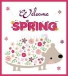 1448-welcome-spring-with-cute-animals-2 Welcome Spring with Cute Animals #2 Dishwasher Sticker