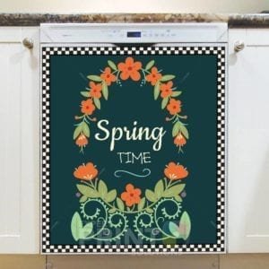 Welcome Spring #6 - Spring Time Dishwasher Sticker