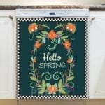 1452-welcome-spring-4-hello-spring-dishwasher-magnet Welcome Spring #4 - Hello Spring Dishwasher Sticker
