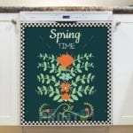 Welcome Spring #3 - Spring Time Dishwasher Sticker
