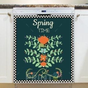 Welcome Spring #3 - Spring Time Dishwasher Sticker
