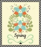 Welcome Spring #1 Dishwasher Sticker