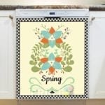 Welcome Spring #1 Dishwasher Sticker