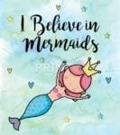 I Believe in Mermaids! Dishwasher Sticker