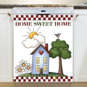 Cute Country Home - Home Sweet Home Dishwasher Sticker