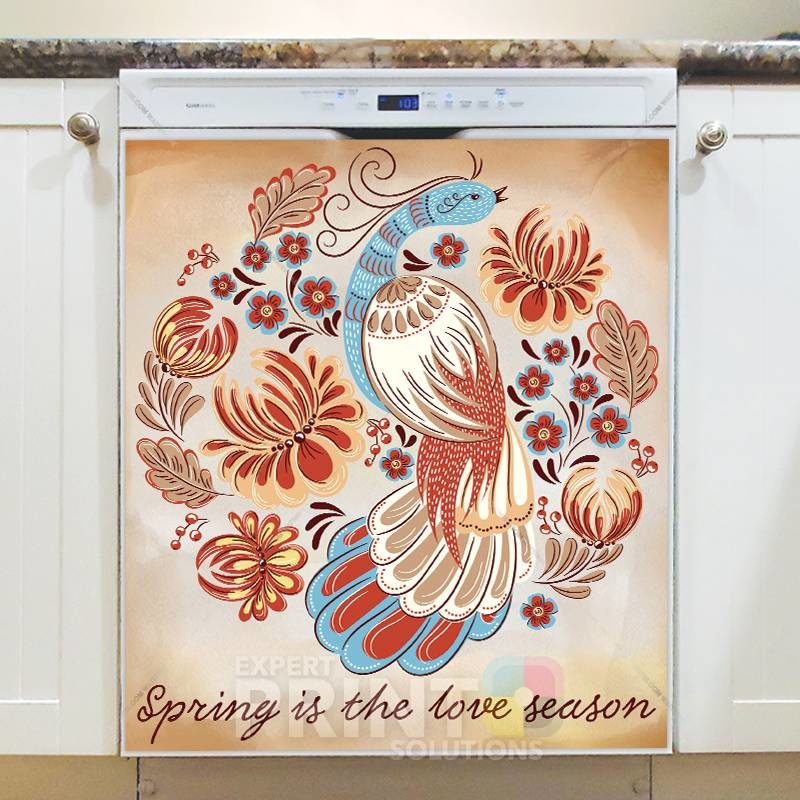 Spring is the Love Season #2 Dishwasher Sticker