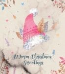 Christmas - Nordic Greetings #3 - Warm Christmas Greetings Dishwasher Sticker