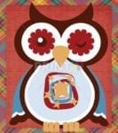 Winking Owl Dishwasher Sticker