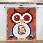 Winking Owl Dishwasher Sticker