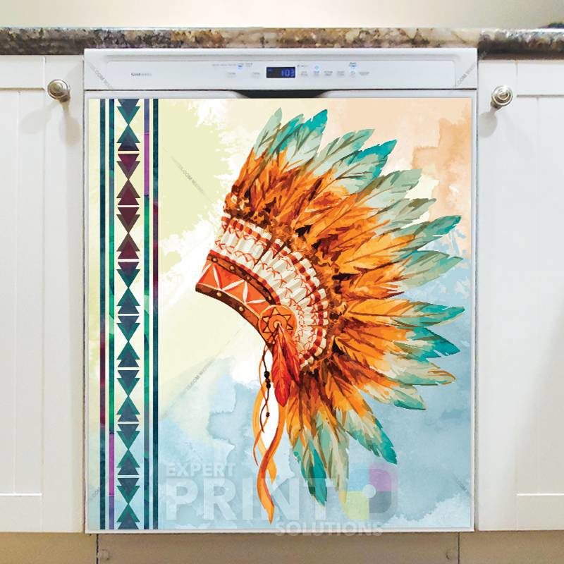 Chief's Headrest Dishwasher Sticker