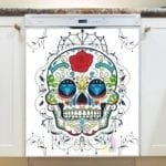 Sugar Skull Dishwasher Sticker