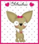 I Love Chihuahua #1 Dishwasher Sticker