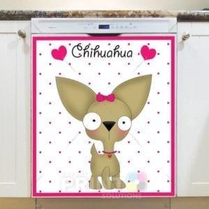 I Love Chihuahua #1 Dishwasher Sticker