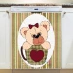 Teacup Puppy #2 Dishwasher Sticker