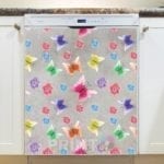 1969-colorful-butterflies-3-dishwasher-magnet Colorful Butterflies #3 Dishwasher Sticker