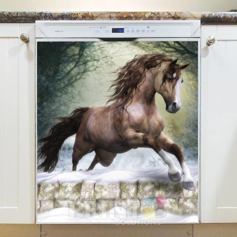 Beautiful Horse #5 Dishwasher Sticker