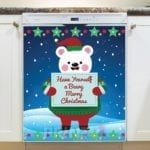 Christmas - Beary Merry Little Christmas - Have Yourself a Beary Merry Christmas Dishwasher Sticker