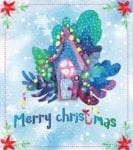 Christmas in the Woods #5 - Merry Christmas Dishwasher Sticker