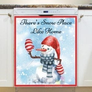 Christmas - There's Snow Place Like Home Dishwasher Sticker