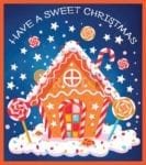 Christmas - Sweet Gingerbread House - Have a Sweet Christmas Dishwasher Sticker