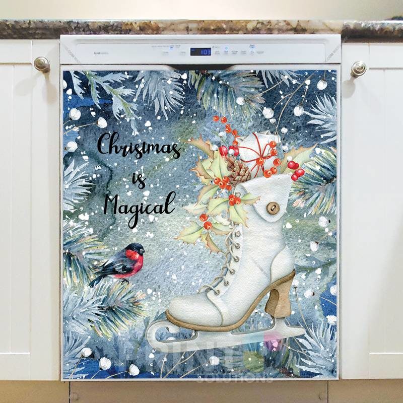 Christmas - Christmas is Magical Dishwasher Sticker