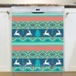 Christmas - Scandinavian Christmas Design Dishwasher Sticker