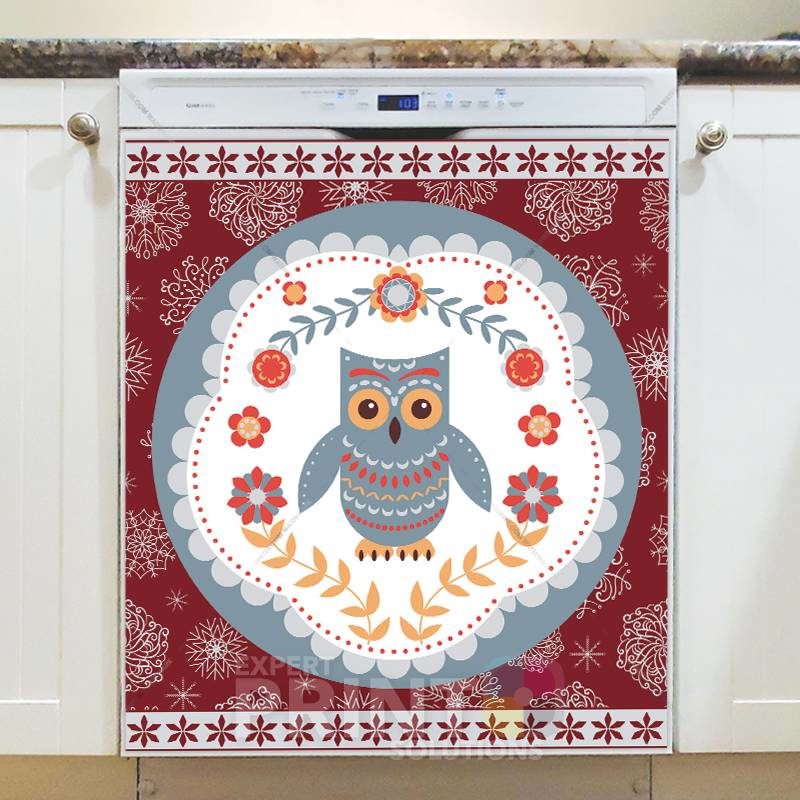 Christmas - Scandinavian Tale #6 Dishwasher Sticker