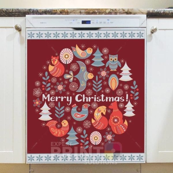 212-scandinavian-tale-5-merry-christmas-dishwasher-magnet Scandinavian Tale #5 - Merry Christmas Dishwasher Sticker