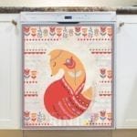 Christmas - Scandinavian Tale #3 Dishwasher Sticker