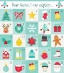 Christmas - Christmas Calendar #13 - Dear Santa, I can explain Dishwasher Sticker