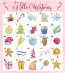Christmas - Christmas Calendar #8 - Hello Christmas Dishwasher Sticker