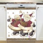Christmas - Primitive Country Christmas #12 Dishwasher Sticker