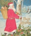Christmas - Victorian Holiday #20 - Merry Christmas Dishwasher Sticker